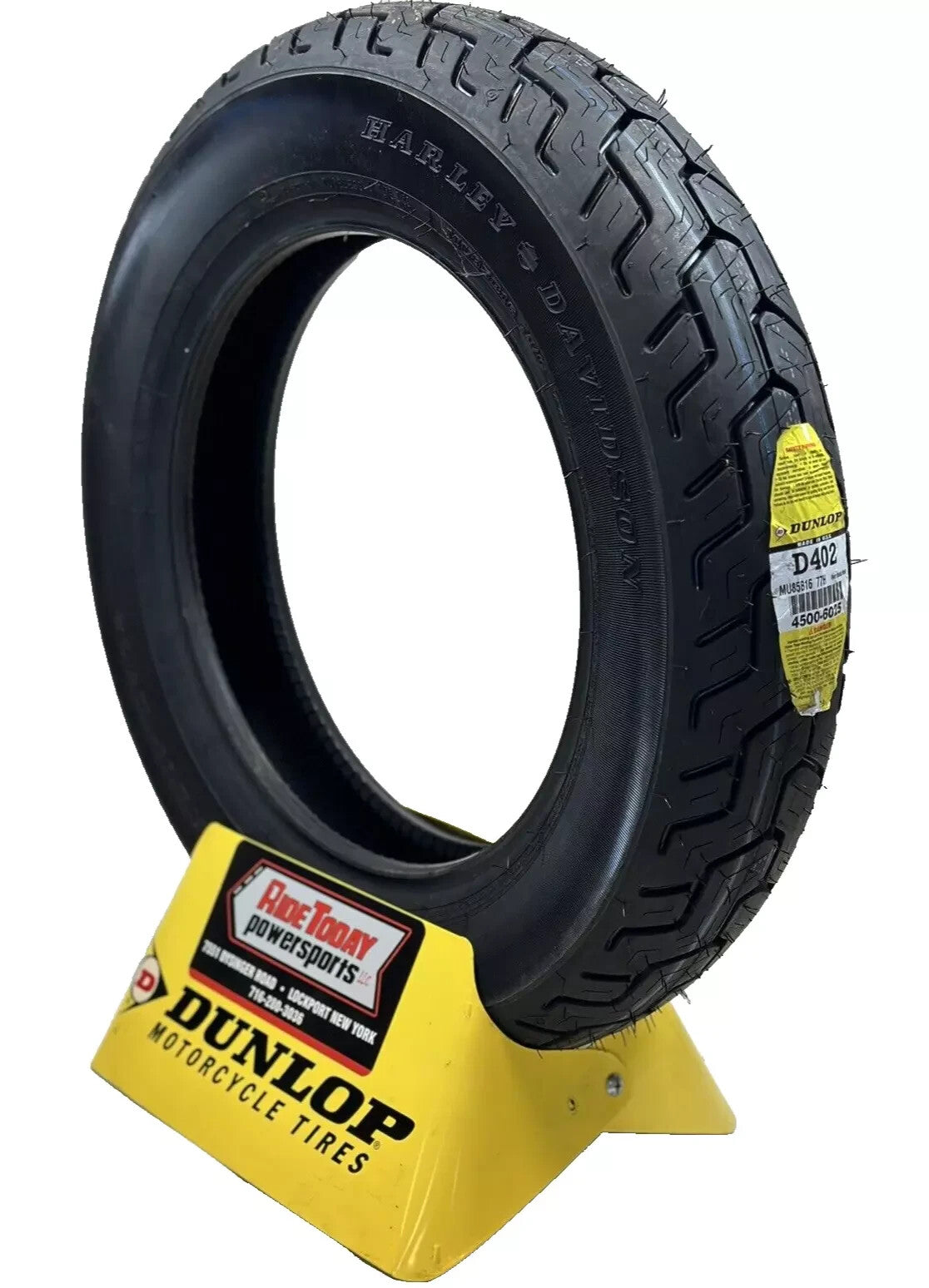 Dunlop D402 Tire Set FRONT MT90B16 | REAR MU85B16 Harley Motorcycle Tires