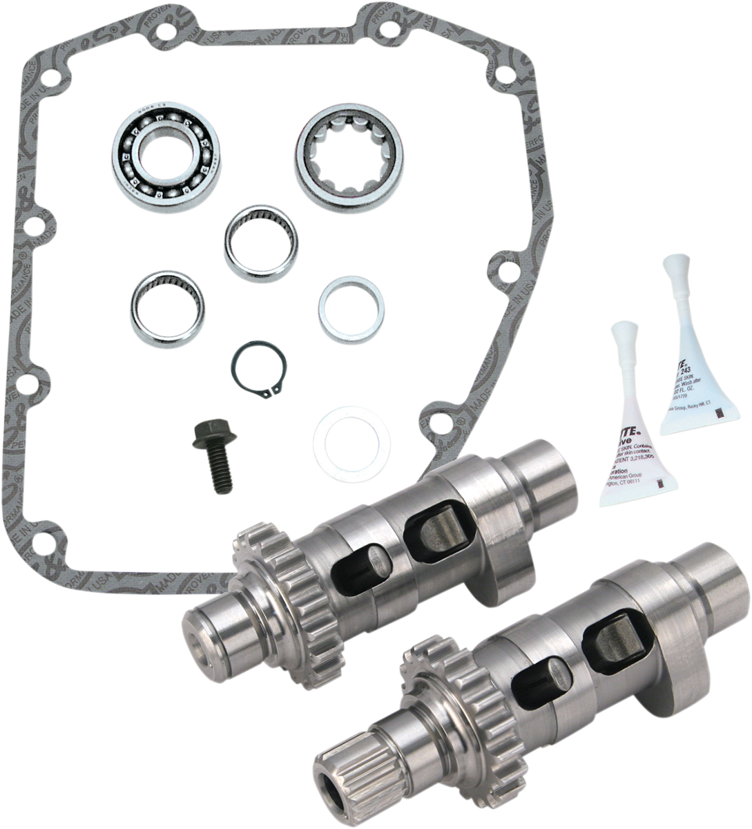 S&S Camshaft, Kit, Chain Drive, HP103CE, Harley Big Twin 99-06 exc. 06 Dyna