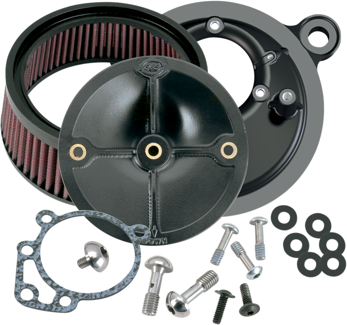 S&S Intake, Super E/G w/o Cover & 52mm Cable Throttle Body Harley Big Twin 99-06