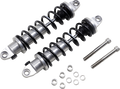 Legend REVO-A Adjustable Coil Shocks - Clear Anodized - HD - 13"- Harley 91-17