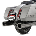 Vance & Hines 16468 Hi-Output 4.5" Slip-On Exhaust Mufflers 17-26 Harley Touring