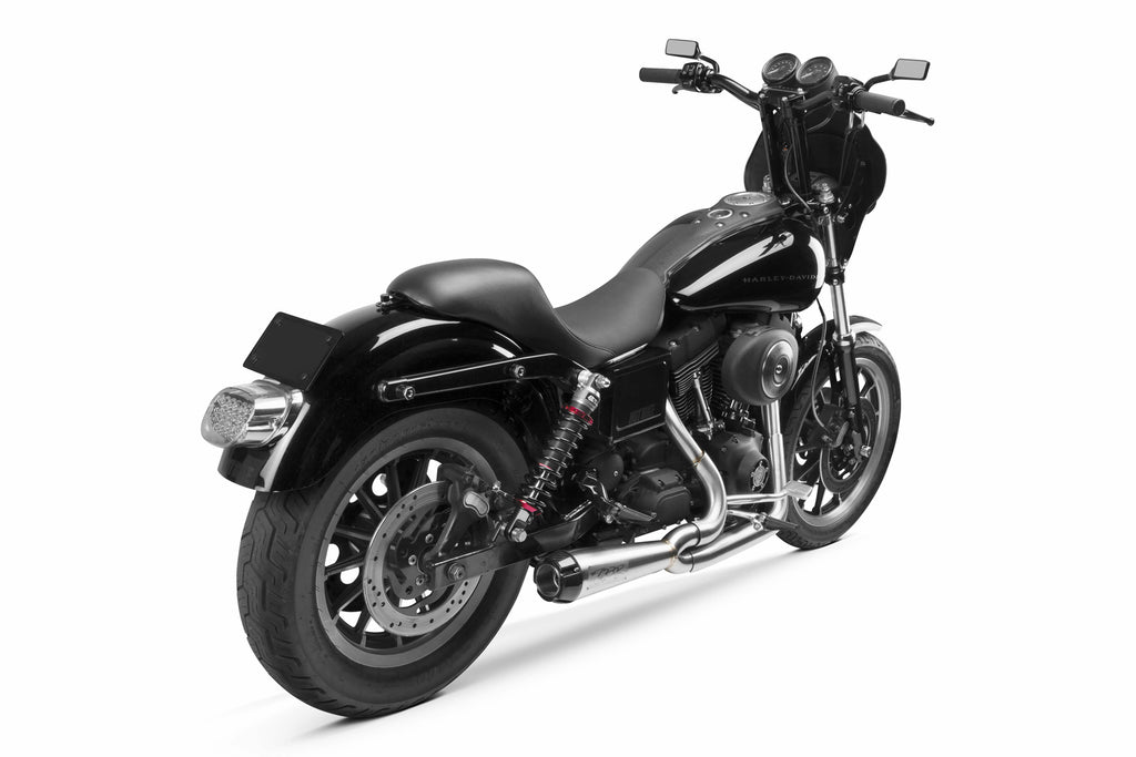 Two Brothers 005-4280199 2 into 1 Full Exhaust CompS Stainless 99-05 Harley Dyna