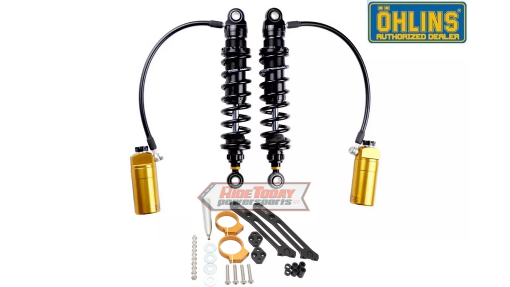 Ohlins HD779 13" Shocks Black 2014-2025 Harley Touring Bagger 150-500lb - HD 779