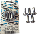 Drag Rear Rotor to Hub Torx Bolts Chrome Harley Dyna/Softail/Touring/XL 1986-21