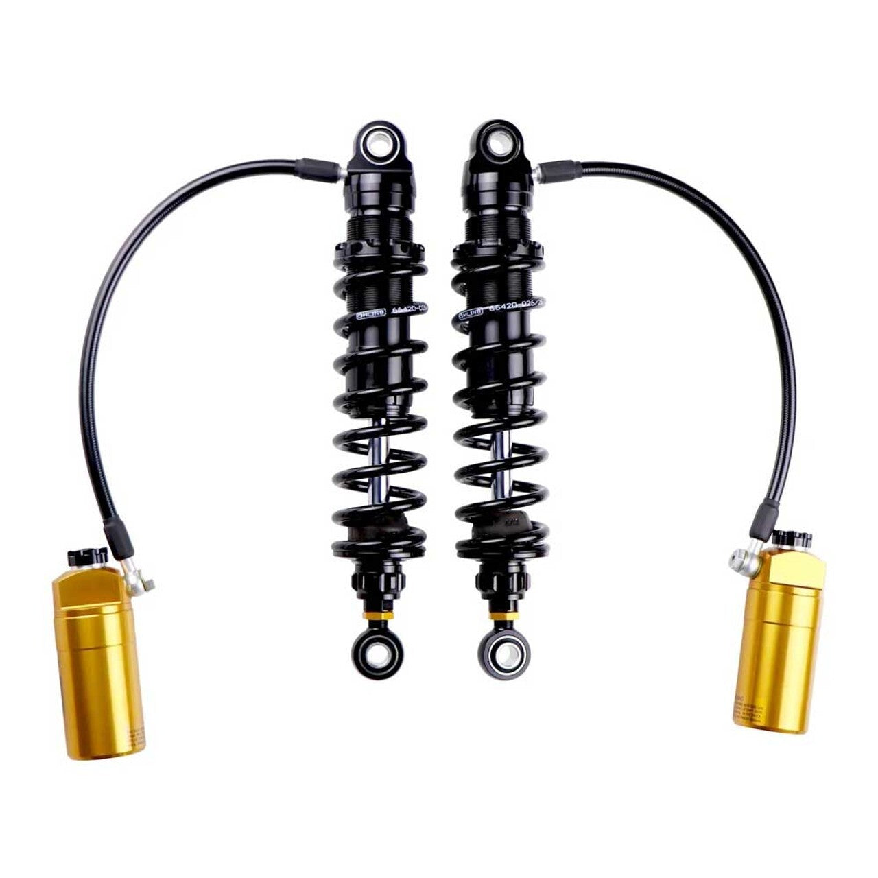 Ohlins HD779 13" Shocks Black 2014-2025 Harley Touring Bagger 150-500lb - HD 779