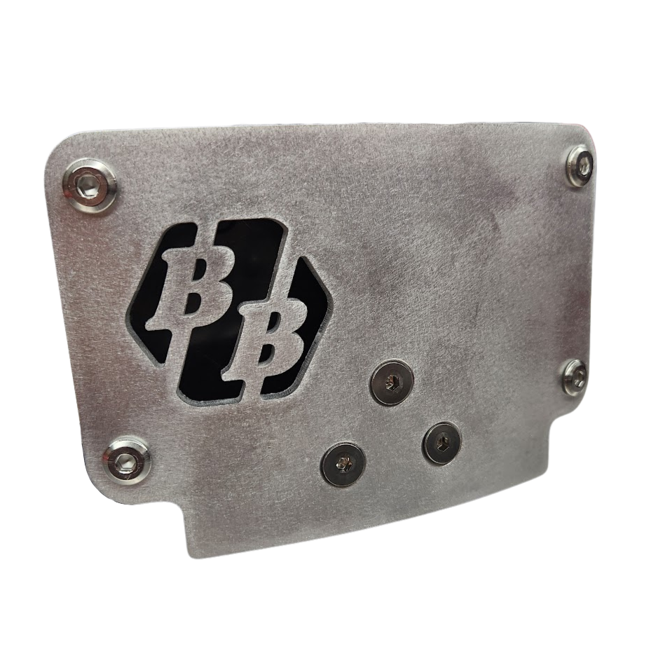 Legit Lay Down License Plate Mount With Taillight Option