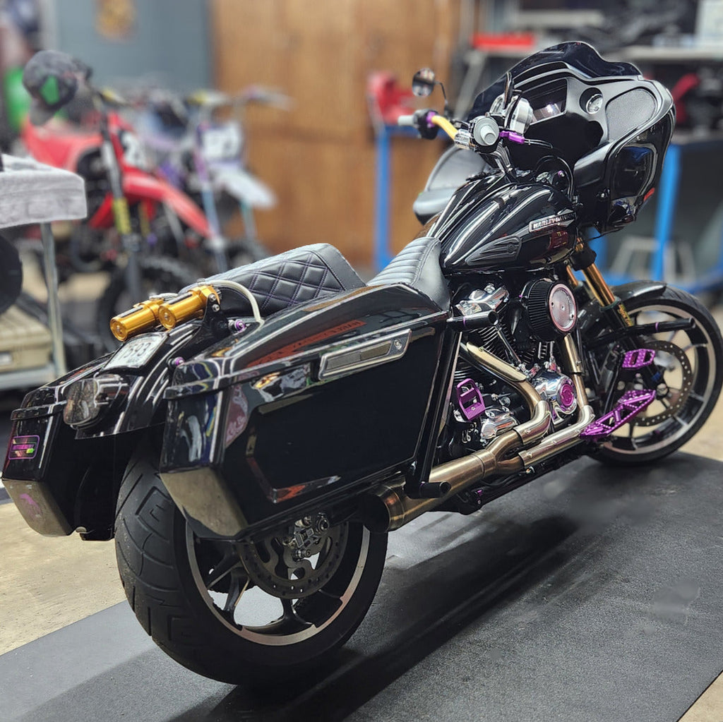 6" Pullback Risers | 2.25" ACTUAL PULLBACK | With Gauge Relocation