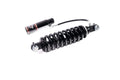 Close up shot of RWD V-Twin Harley suspension parts