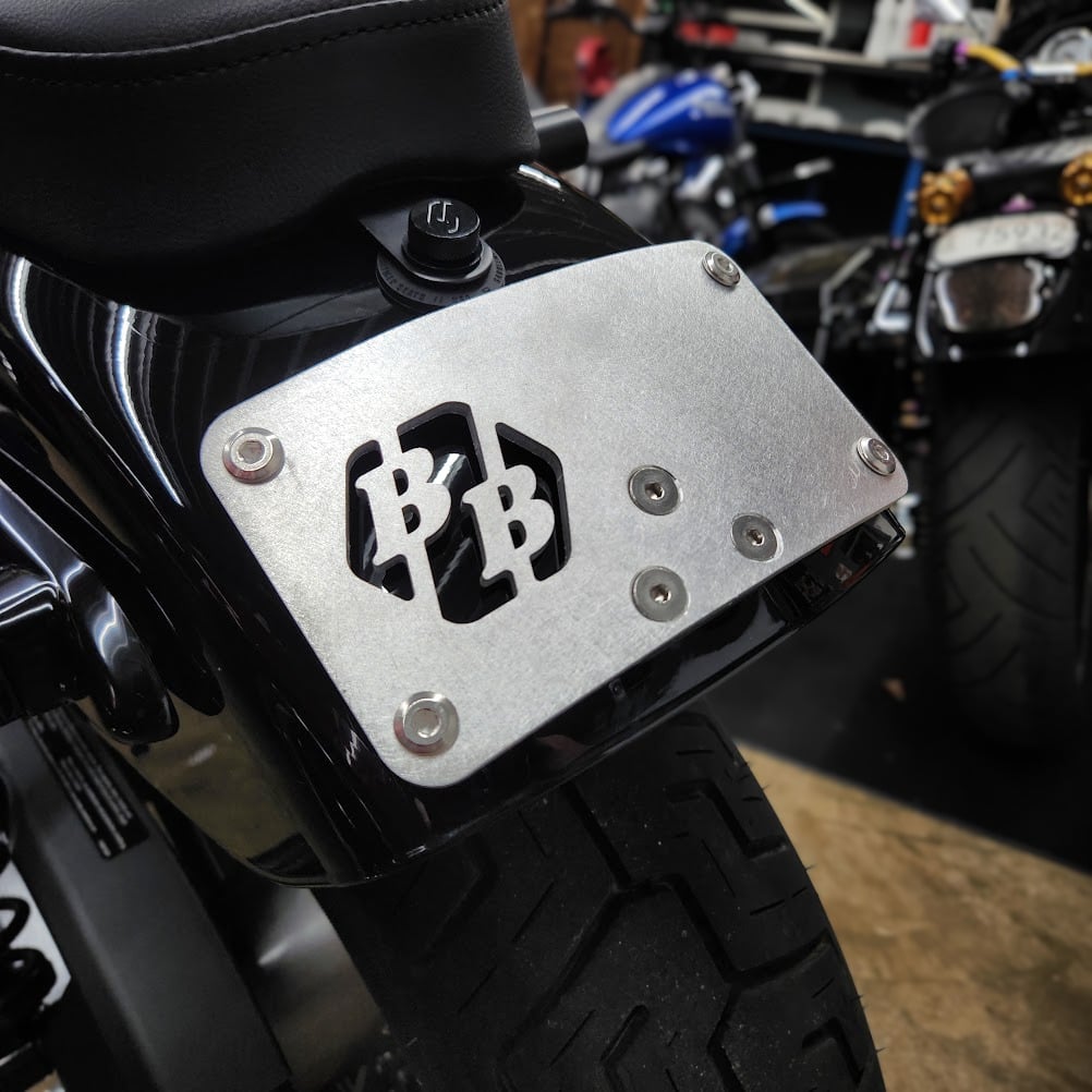 Legit Lay Down License Plate Mount