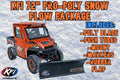KFI 72" Snow Plow Combo John Deere Gator XUV 825E/825i/825M/855D/855E/855M & S4