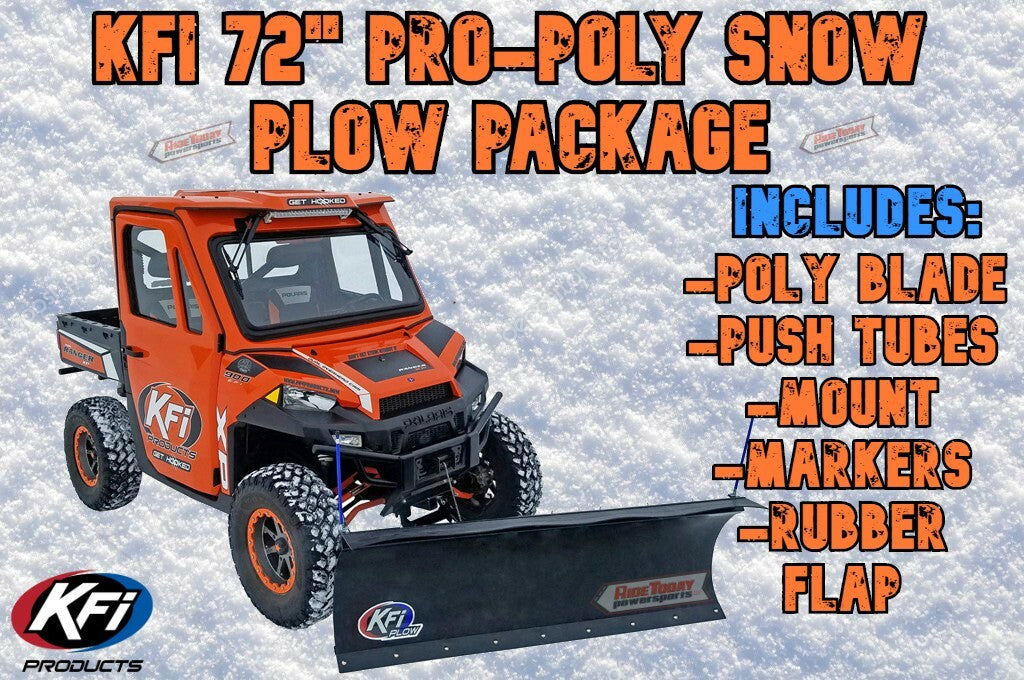 KFI 72" Snow Plow Combo John Deere Gator XUV 825E/825i/825M/855D/855E/855M & S4