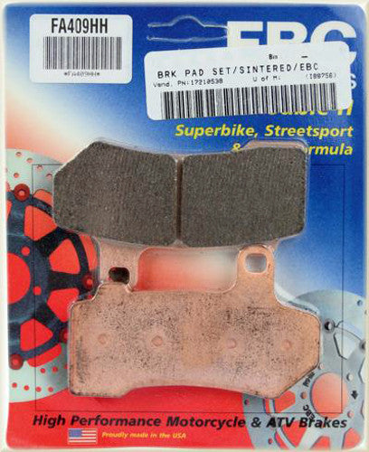 EBC HH Sintered Brake Pads Rear Harley CVO Ultra Classic Electra Glide 2009-2012